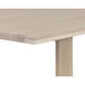 Thanus 94.5 X 39.5 inch Light Oak Dining Table